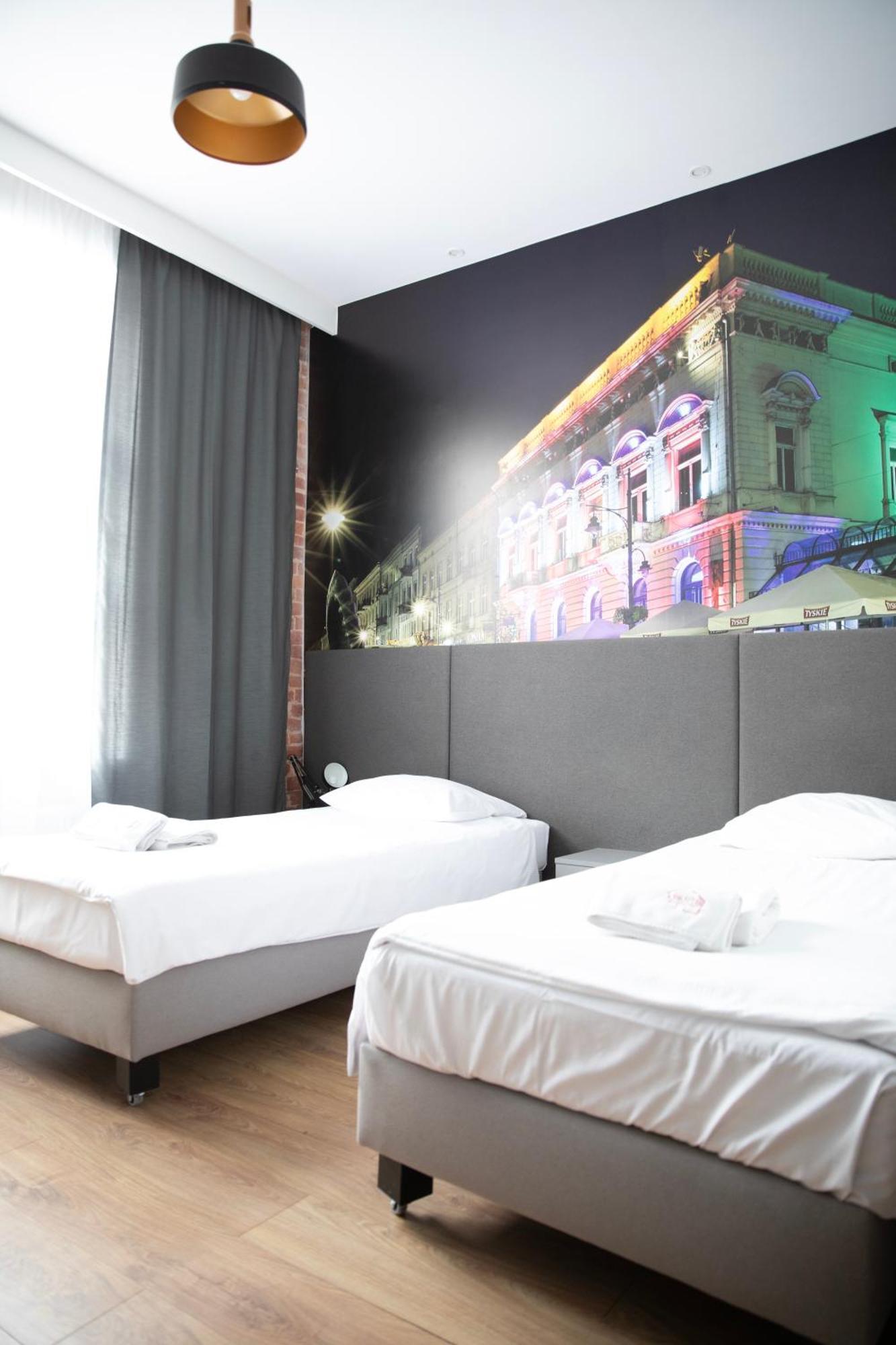 Adler Bed&Breakfast Appartement Łódź Buitenkant foto