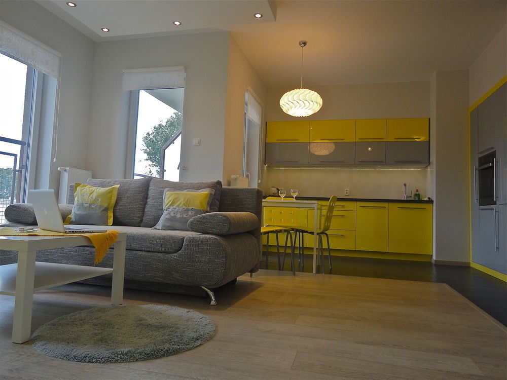 Adler Bed&Breakfast Appartement Łódź Buitenkant foto